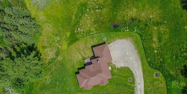 32 Ridge Rd, Marshfield, ME 04654 - view from above of property