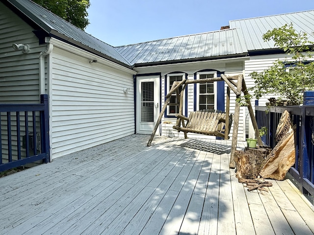 755 Main St, Calais, ME 04619 - view of deck