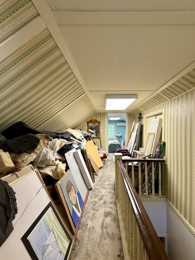 755 Main St, Calais, ME 04619 - attic with an upstairs landing