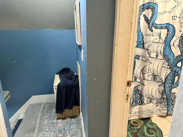 58 Elm St, Old Town, ME 04468 - bathroom featuring tile patterned flooring