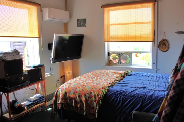 552 Port Rd, Machiasport, ME 04655 - bedroom with a wall mounted AC