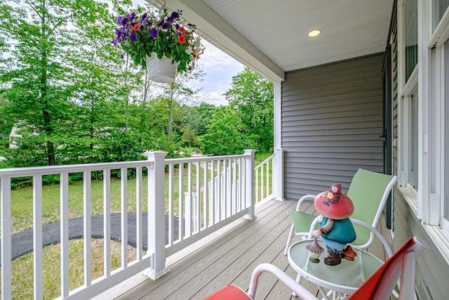 144 Ridley Rd, Sanford, ME 04073 - view of wooden deck