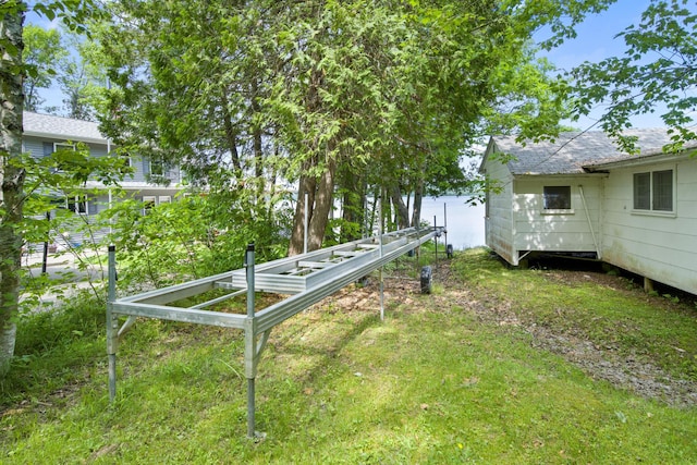 19 Davis Ln, Burnham, ME 04922 - view of yard