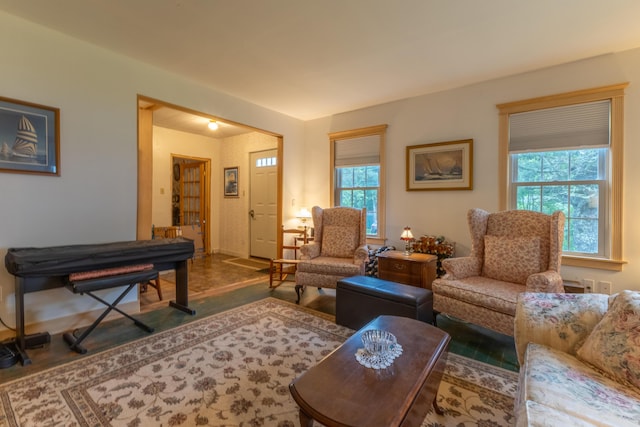 6 Paddy Ln, Franklin, ME 04634 - living area featuring healthy amount of natural light