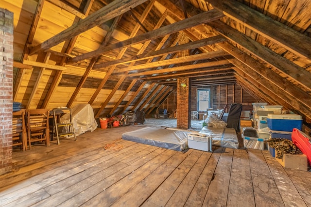 6 Paddy Ln, Franklin, ME 04634 - view of attic