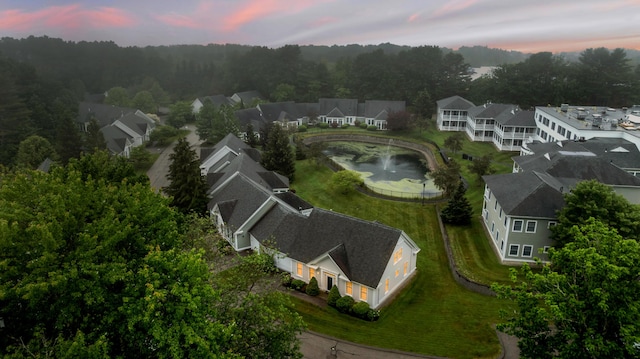 86 Farragut Way Unit 86, Kennebunk, ME 04043 - aerial view of residential area featuring a large body of water