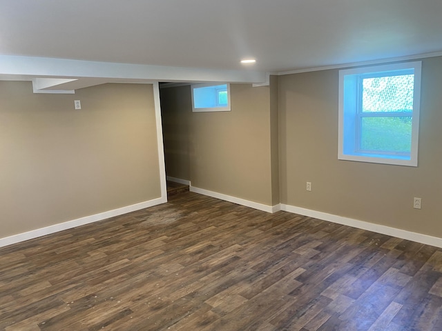 23 Page Rd, Enfield, ME 04493 - below grade area with dark wood finished floors and plenty of natural light