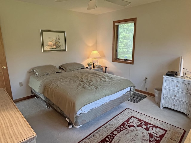 31 Deer Run, Lamoine, ME 04605 - bedroom with carpet floors and a ceiling fan