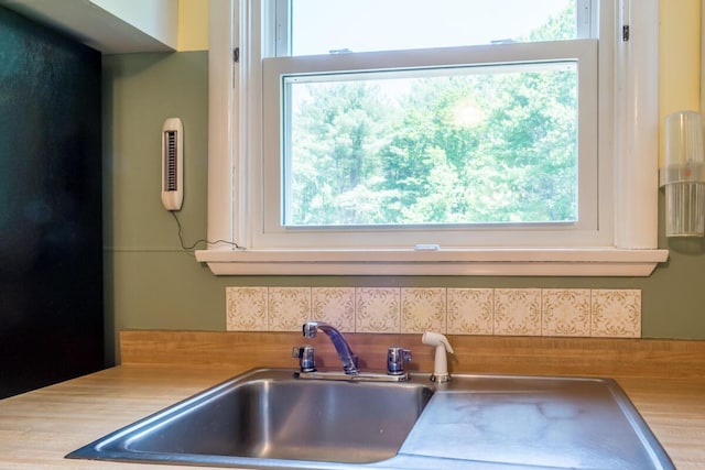 69 Garfield Rd, Auburn, ME 04210 - detailed view of light countertops and a sink
