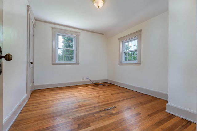 10 Dike Rd, Bath, ME 04530 - spare room with light wood-style flooring and baseboards