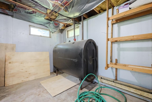 9 Jean St, Kittery, ME 03904 - basement featuring oil tank