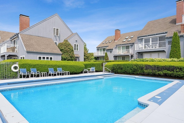 135 Ocean Ave Unit 15, Kennebunkport, ME 04046 - view of pool with a residential view