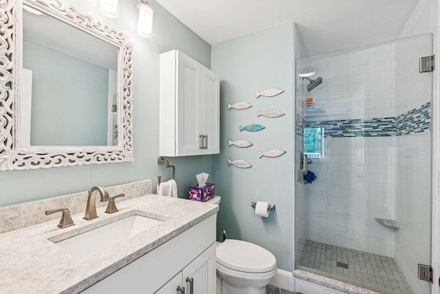 135 Ocean Ave Unit 15, Kennebunkport, ME 04046 - bathroom with a shower stall and vanity