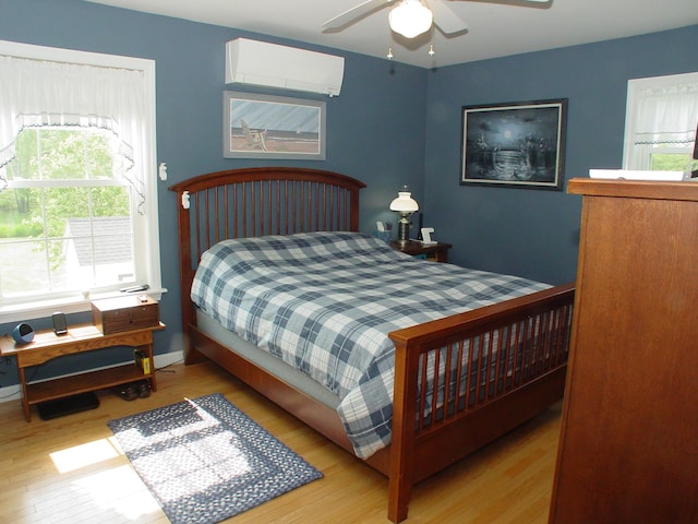 976 Essex St, Bangor, ME 04401 - bedroom featuring wood finished floors and a ceiling fan