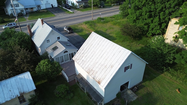 27 Main St, Norridgewock, ME 04957 - aerial view of property and surrounding area