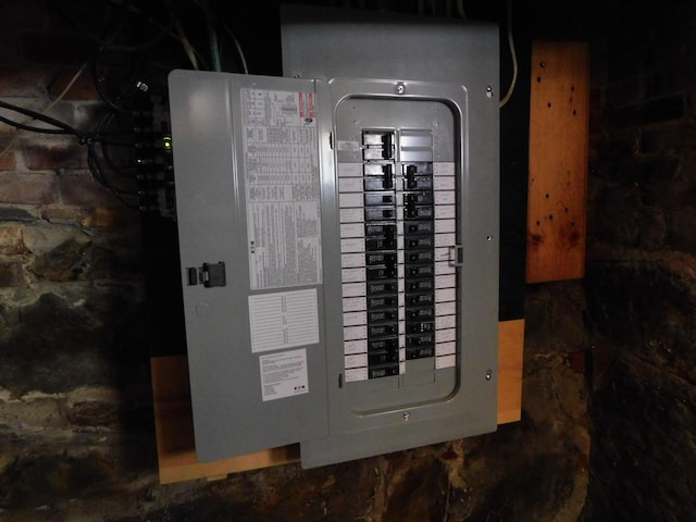27 Main St, Norridgewock, ME 04957 - utility room with electric panel