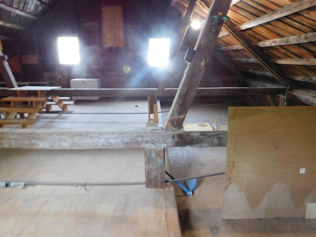 27 Main St, Norridgewock, ME 04957 - view of unfinished attic