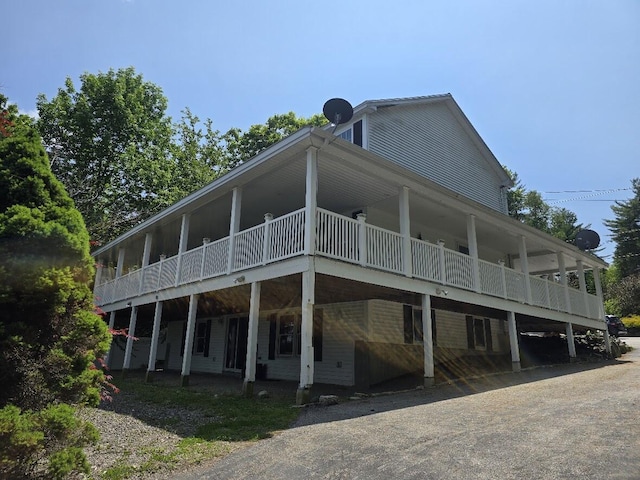 269 Bruckoff Rd, Clifton, ME 04428 - rear view of house