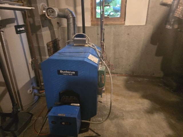 269 Bruckoff Rd, Clifton, ME 04428 - utilities featuring a heating unit