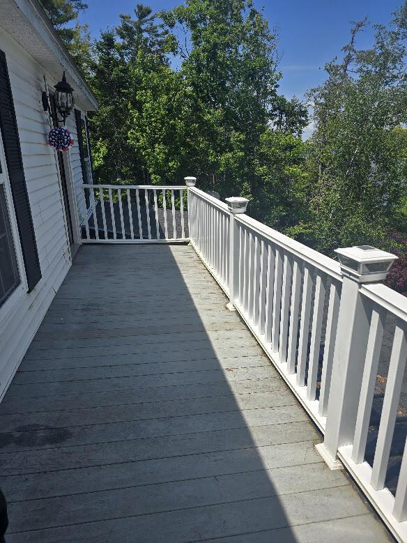 269 Bruckoff Rd, Clifton, ME 04428 - view of wooden deck
