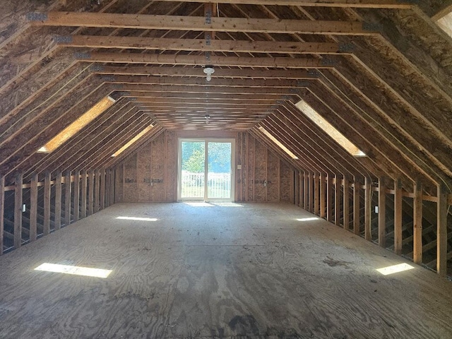 269 Bruckoff Rd, Clifton, ME 04428 - view of unfinished attic
