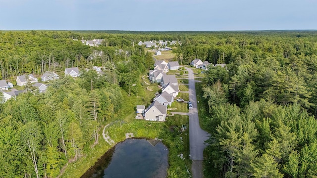 18 Frontier Way Unit 162, Arundel, ME 04046 - aerial view of property's location featuring a forest and nearby suburban area