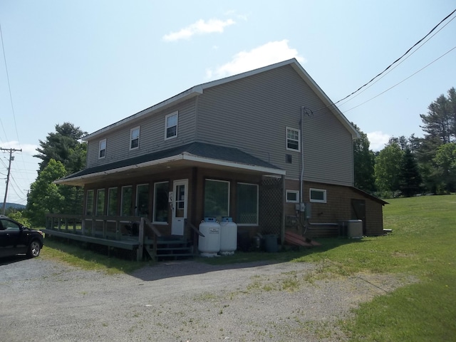 583 River Rd, Calais, ME 04619 - view of front of home with a front yard