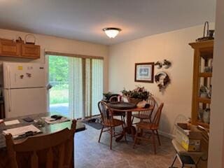 408 Chopps Cross Rd, Woolwich, ME 04579 - dining area featuring baseboards