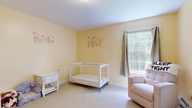 3 Marr Farm Way, Scarborough, ME 04074 - bedroom featuring a baseboard heating unit and carpet