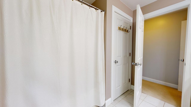 3 Marr Farm Way, Scarborough, ME 04074 - bathroom featuring tile patterned flooring and a shower with curtain