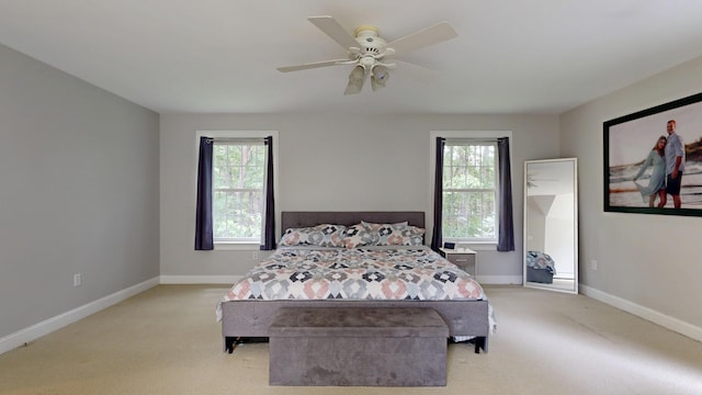3 Marr Farm Way, Scarborough, ME 04074 - bedroom featuring light carpet and a ceiling fan