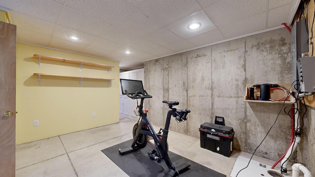 3 Marr Farm Way, Scarborough, ME 04074 - workout area with recessed lighting