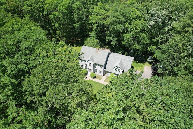 3 Marr Farm Way, Scarborough, ME 04074 - aerial overview of property's location with a forest