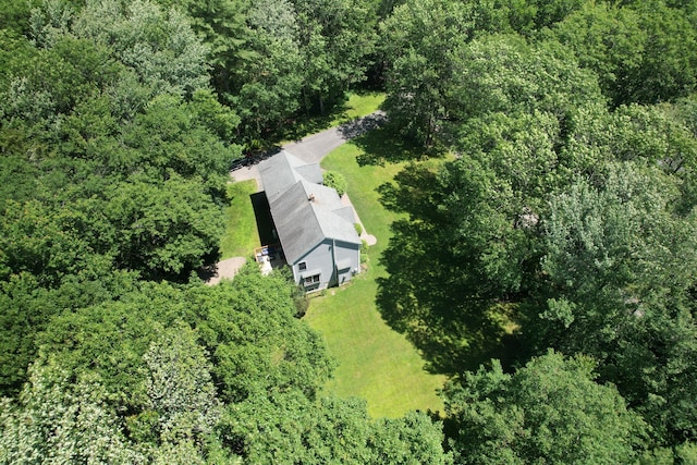 3 Marr Farm Way, Scarborough, ME 04074 - aerial view of property and surrounding area featuring a heavily wooded area