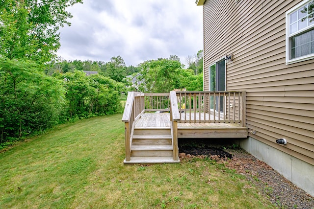 164 State St, Gorham, ME 04038 - deck featuring a yard