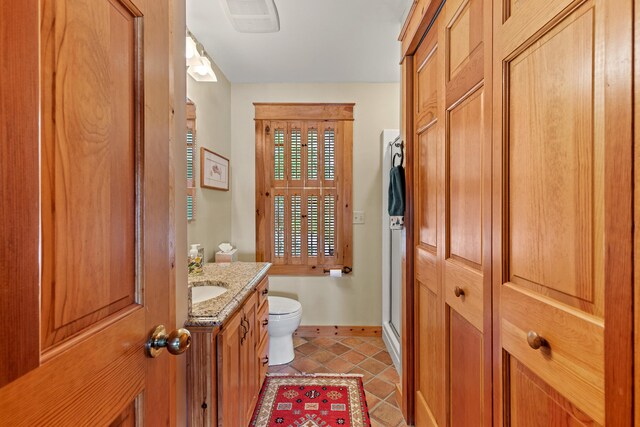59 Wild Acres Rd, Raymond, ME 04071 - bathroom featuring vanity and tile patterned flooring