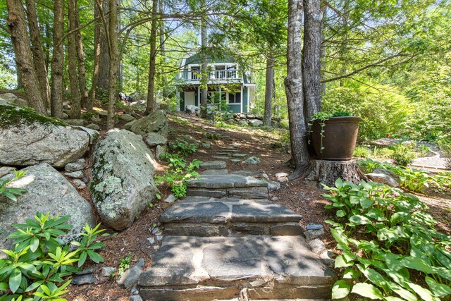 59 Wild Acres Rd, Raymond, ME 04071 - view of yard