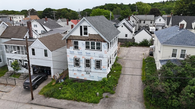 7 Oak St, Biddeford, ME 04005 - aerial view of residential area