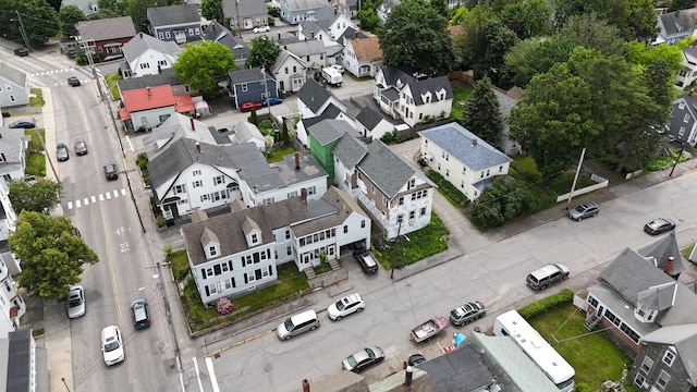 7 Oak St, Biddeford, ME 04005 - aerial perspective of suburban area