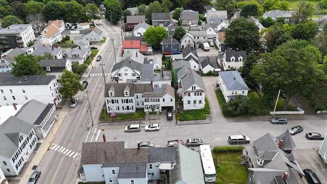 7 Oak St, Biddeford, ME 04005 - aerial perspective of suburban area