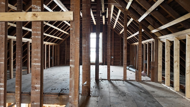 7 Oak St, Biddeford, ME 04005 - view of unfinished attic