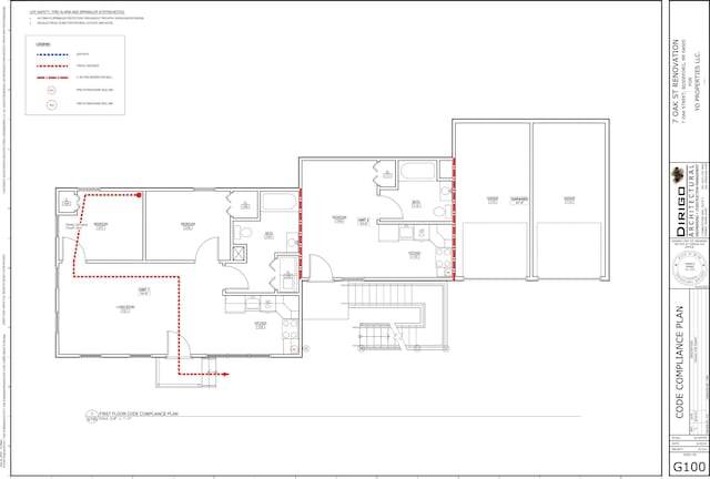 7 Oak St, Biddeford, ME 04005 - view of floor plan / room layout