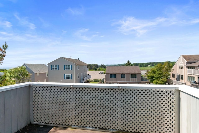 17 White Cap Ln, Wells, ME 04090 - balcony featuring a residential view