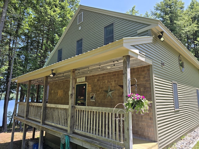 115 Fuller Ln, Denmark, ME 04022 - view of side of property featuring a porch