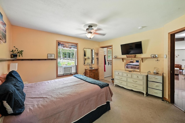 10 Tenacious Way, Augusta, ME 04330 - bedroom with light carpet and ceiling fan