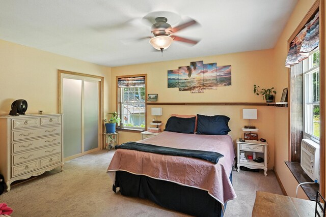 10 Tenacious Way, Augusta, ME 04330 - carpeted bedroom with a ceiling fan