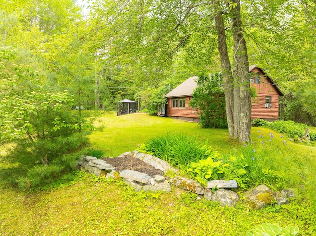 260 Coombs Rd, Brunswick, ME 04011 - view of green lawn featuring a gazebo