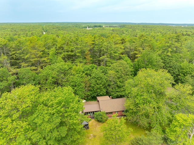 260 Coombs Rd, Brunswick, ME 04011 - view of subject property with a heavily wooded area
