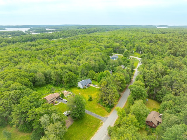 260 Coombs Rd, Brunswick, ME 04011 - drone / aerial view of a heavily wooded area