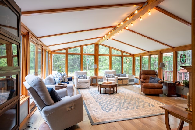 260 Coombs Rd, Brunswick, ME 04011 - living area featuring light wood-style floors and expansive windows